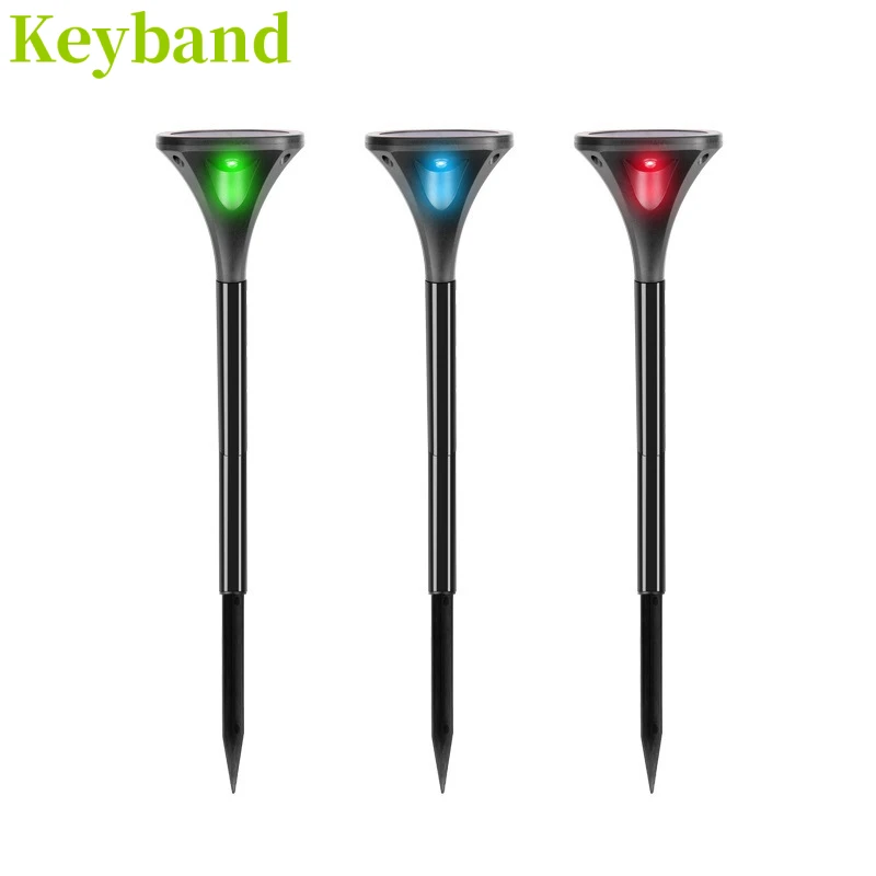 

Solar Panel LED Landscape Light with Photoreceptor Sensor Waterproof Lawn Path Lamp for Garden