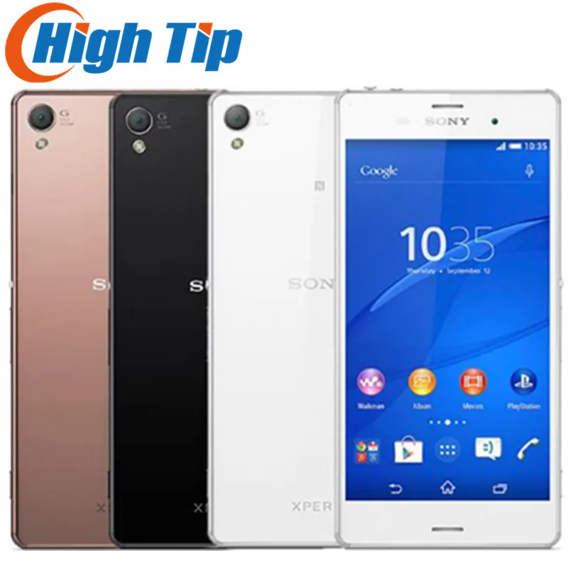 Разблокированный оригинальный мобильный телефон Sony Xperia Z3 с одной и двумя SIM
