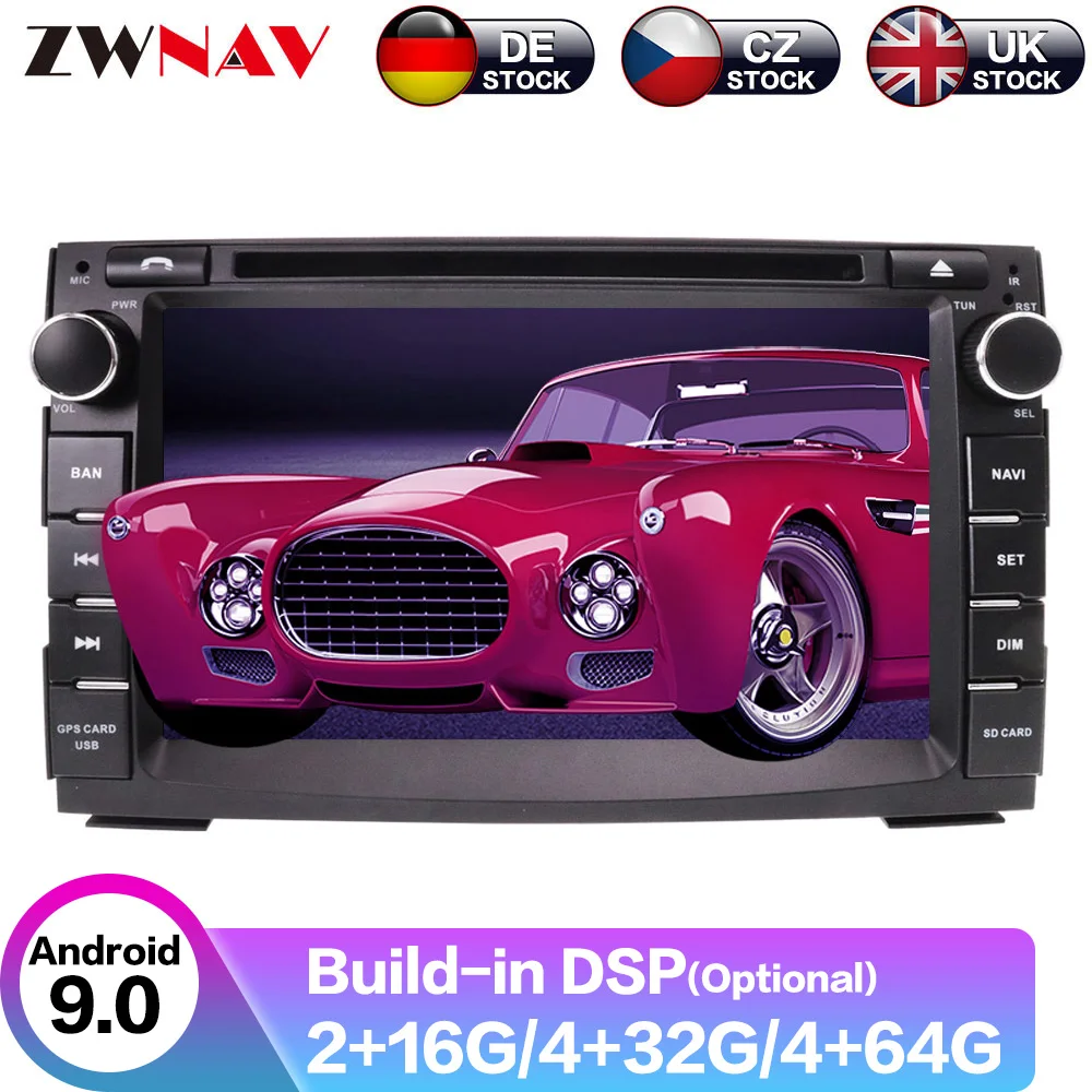 Android 10 DSP IPS GPS навигация автомобильное радио DVD-плеер для KIA CEED 2009 2010 2011 2012 головное