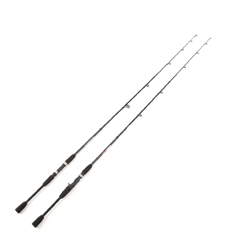 LidaFish brand three-section road rod 1.8m/2.1m straight handle gun handle M various options black fishing rod enlarge