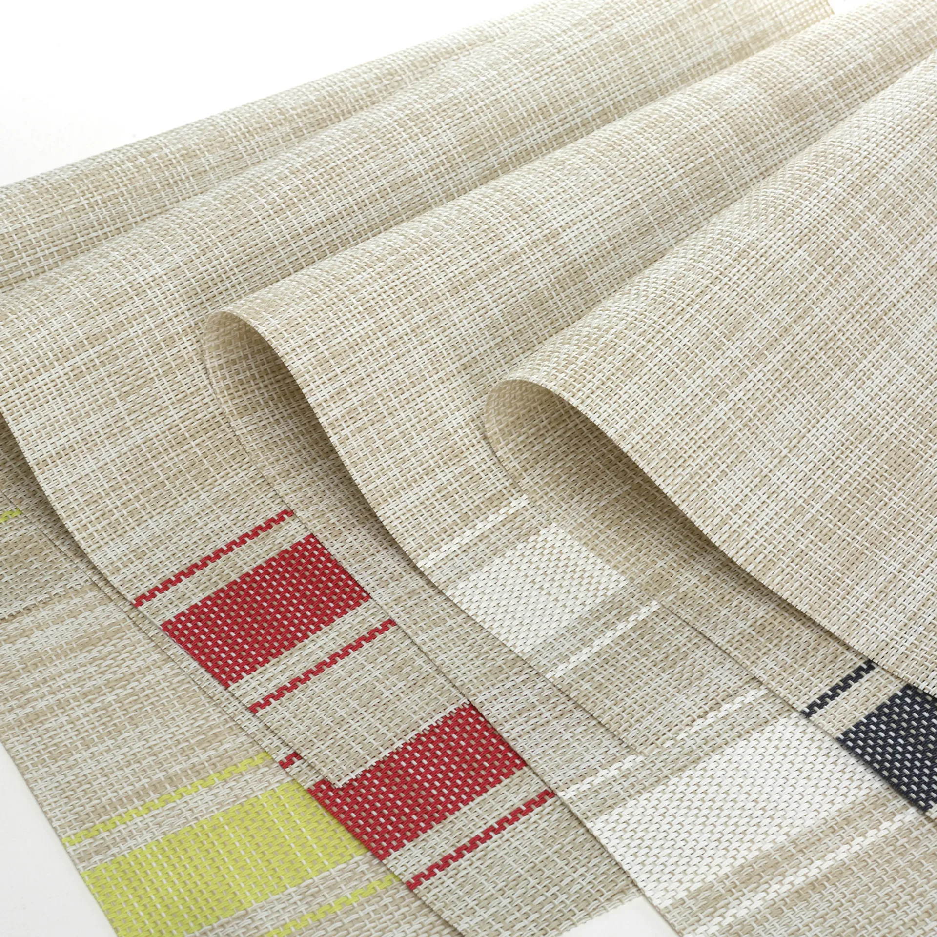 4 шт./компл. Современная свежая подстилка из ПВХ коврик для обеденного стола