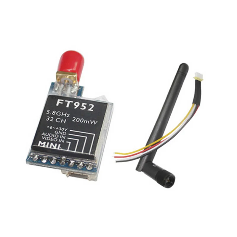 FT953 5 8G 400mw 32CH Мини FPV AV передатчик для радиоуправляемой камеры дрона аксессуары|av