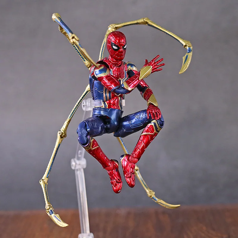 Medicom MAFEX NO. 081 Железный Человек паук Мстители война бесконечности ПВХ экшн фигурка