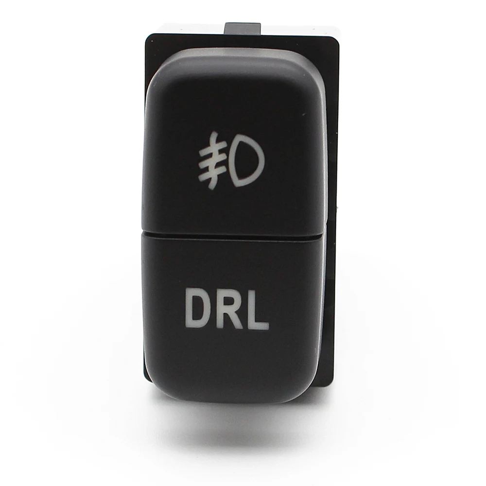 Переключатель с двойной красной светодиодной подсветкой переднего и заднего тумана 5Pin ON-OFF DC12V для Mitsubishi Pajero Triton ASX Lancer.