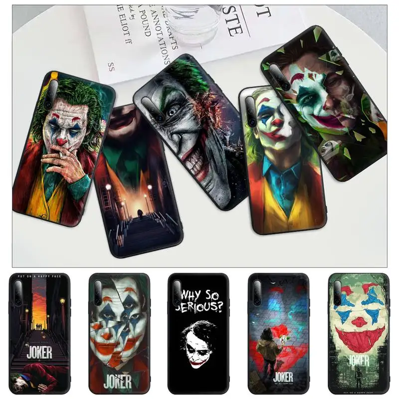 Новый черный матовый чехол Joker для сотового телефона Honor 7A Pro 7C 10i 8A 8X 8S 8 9 10 20 Lite