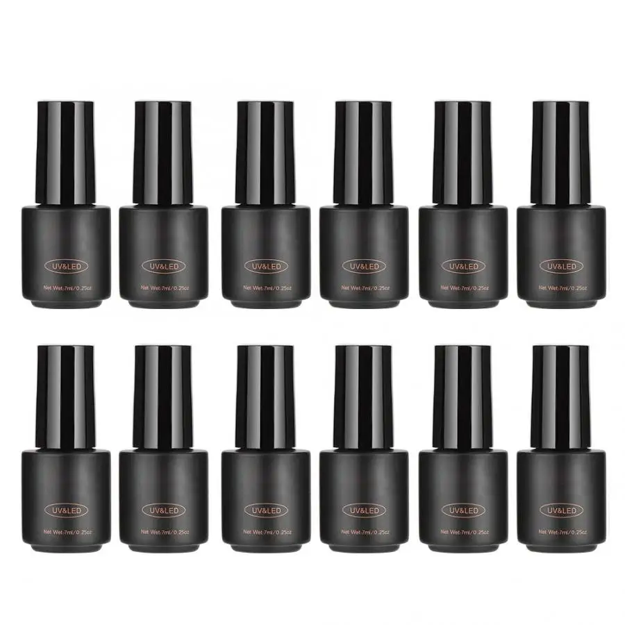 12 бутылка для геля лак ногтей ROSALIND светящийся стойкий УФ гель инструменты