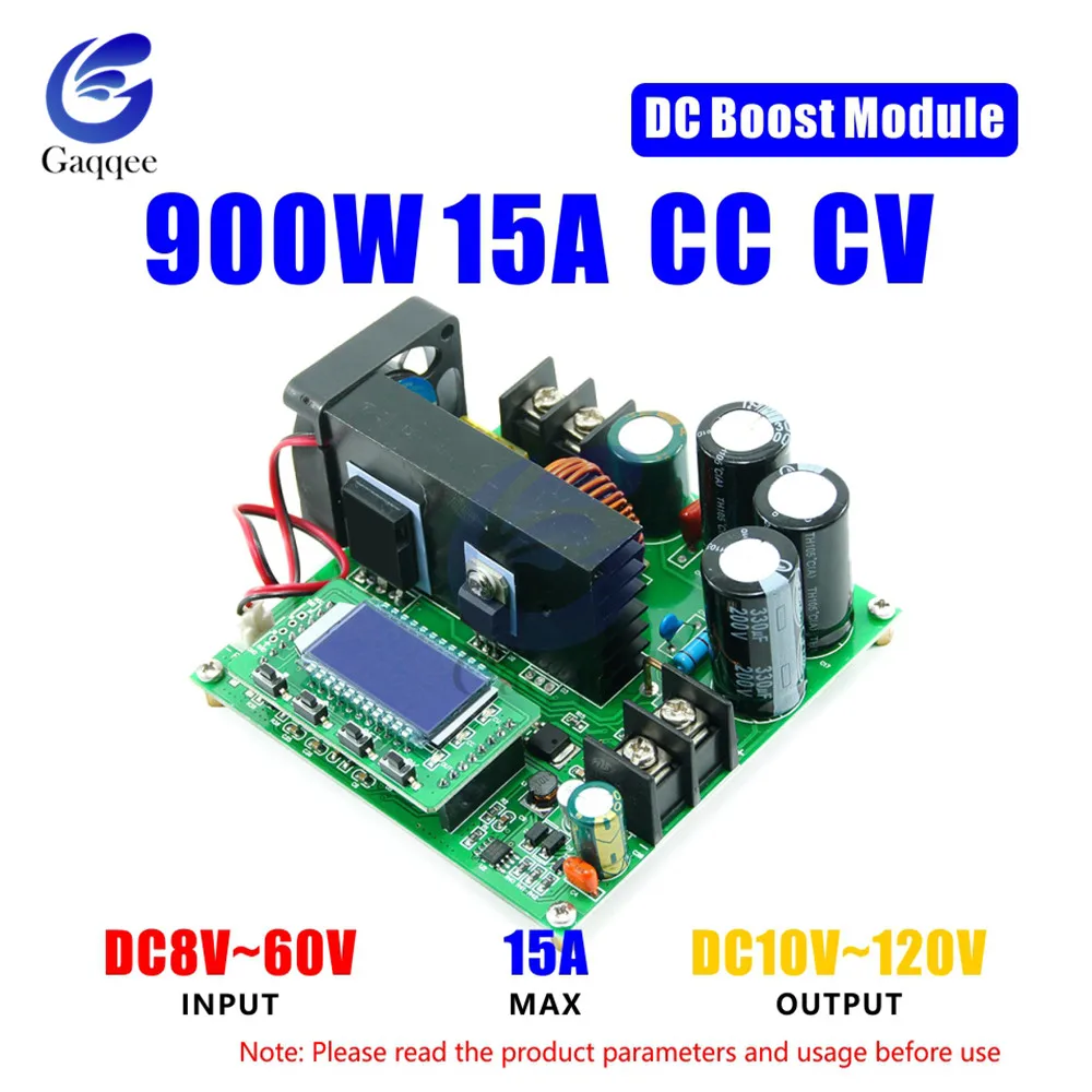 BST900W DC 8 60 В до 10 120 в Повышающий Модуль светодиодный регулятор повышающий