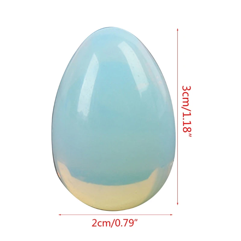 

Egg-Shape Crystal Gemstones Chakra Stone Healing Balancing Meditation Easter Egg L69B