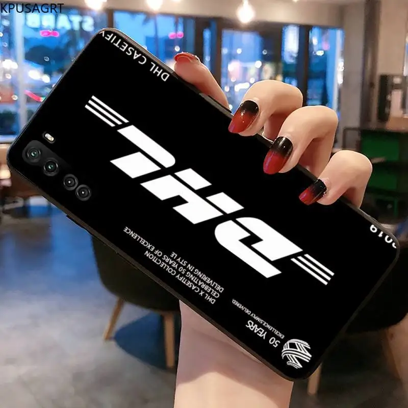 Горячая экспресс DHL логотип Чехол для телефона Huawei P20 P30 P40 lite E Pro Mate 30 20 P Smart 2020