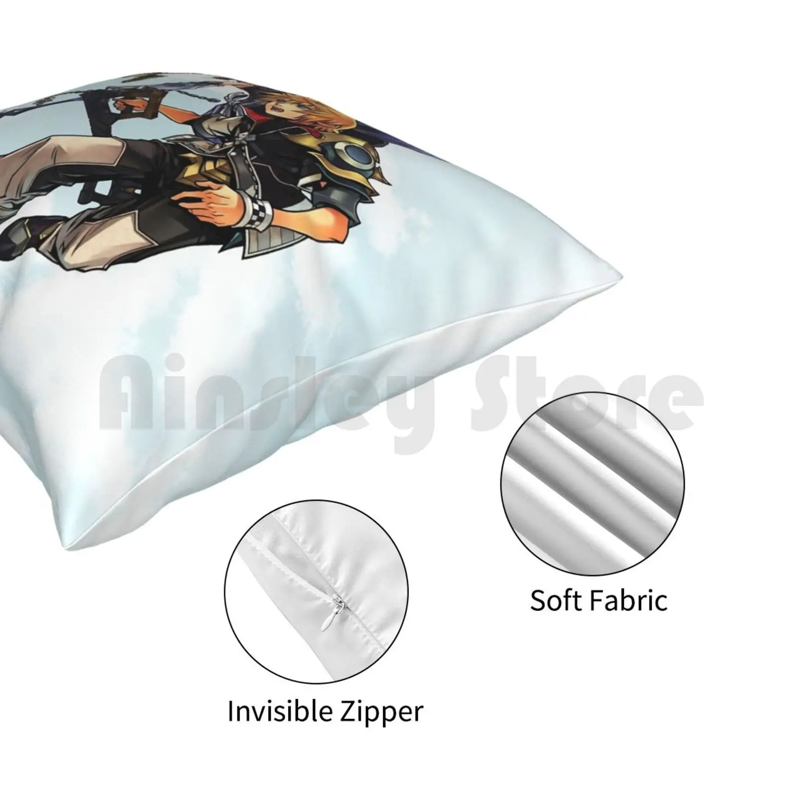 Ventus Aqua и Terra-Kingdom подушка с изображением сердца родов сна детская мягкая обложка