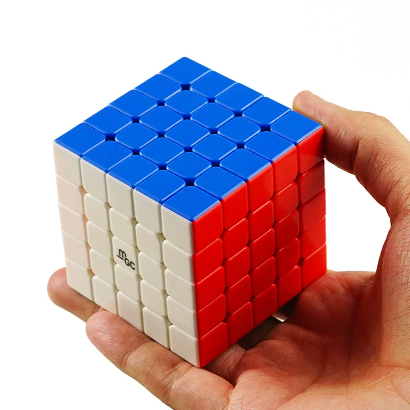 

YJ MGC MGC5 5*5*5 Magnetic Magic Cube Speed Cubo Magico Professional Racing 5x5 Puzzle Cubes Educational Toy