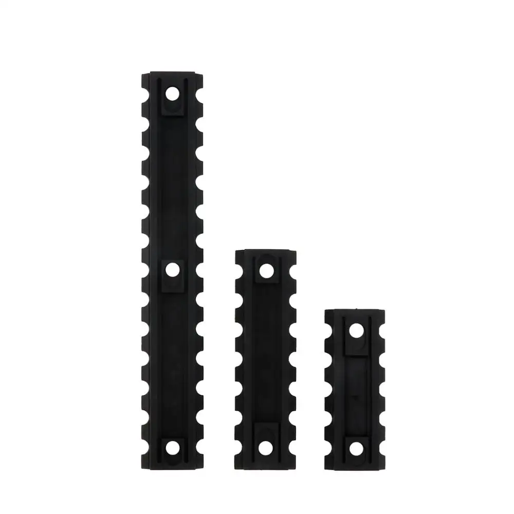 

TOtrait3 Sizes Set 5 7 13 Slot 2" 3" 5" Picatinny Weaver Rail Mount ABS Plastic AR15 M4 Keymod Rail Handguard Section for Huntin