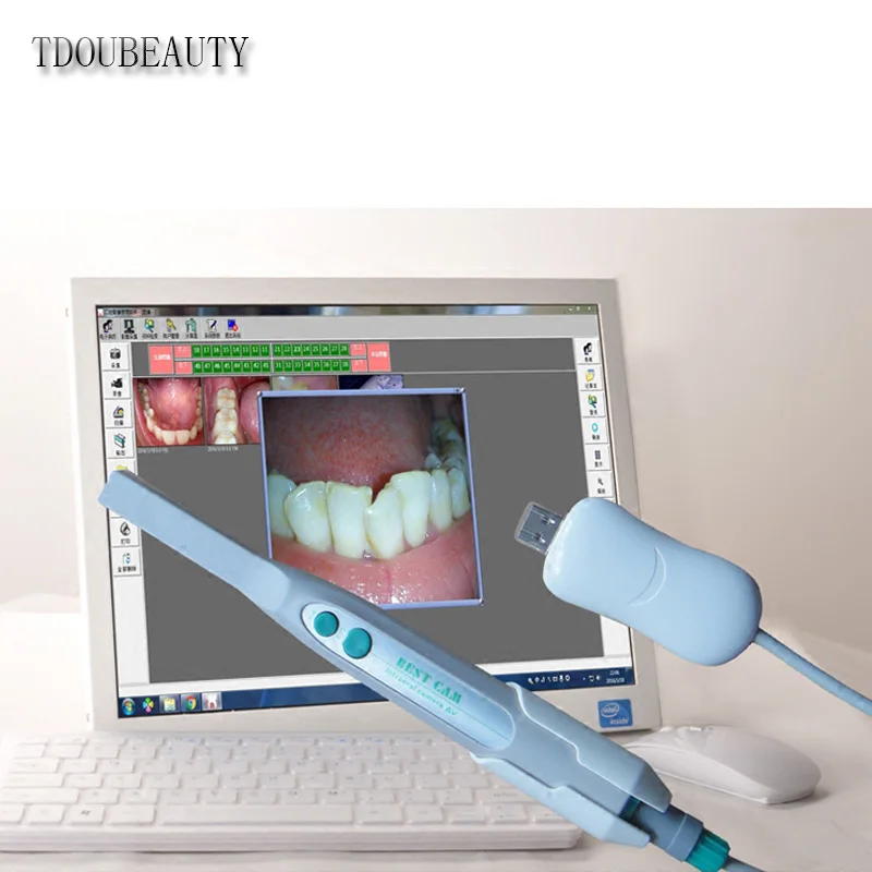 TDOUBEAUTY 4 M Стоматологическая Интраоральная внутрикамера цифровая система