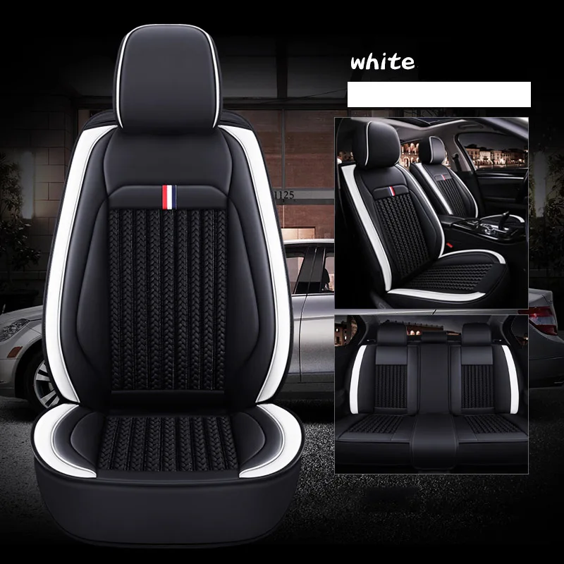 car believe leather car seat cover For chevrolet captiva tahoe cruze 2012 colorado spark 2011 aveo t250 accessories seat covers - Color Name: Color 3