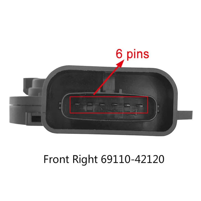 Экстерьерный силовой привод дверного замка автомобильные аксессуары передний