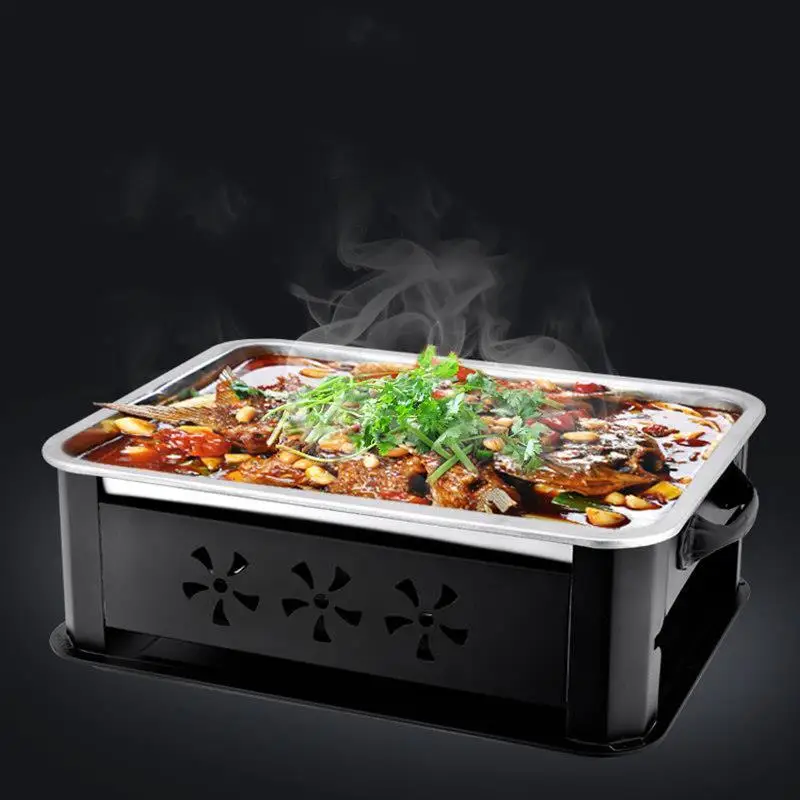 Портативная гриль-тарелка Parrilla De для кухни на открытом воздухе угольный уголь