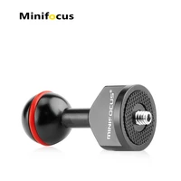 minifocus 1 ball adapter with 14 screw for underwater camera arm tray diving photography system