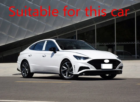 Автомобильные аксессуары для Hyundai Sonata DN8 2020 2021, карбоновое волокно