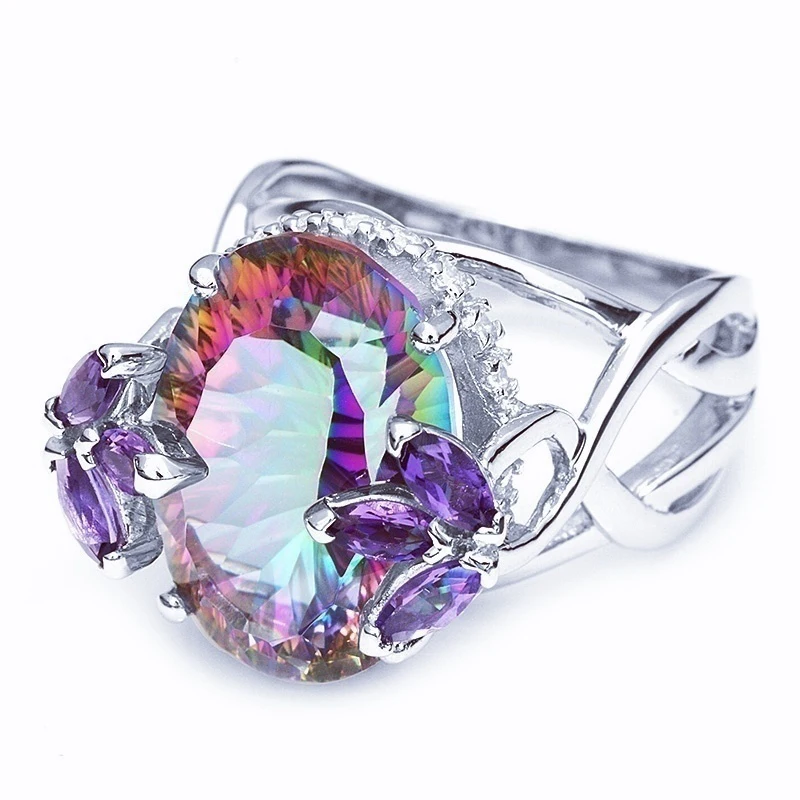 

2023 Fashion Women Crystal Zircon Rings Anniversary Party Girl Gift Jewelry Accessories Cute Women Rings Wedding Band bijoux