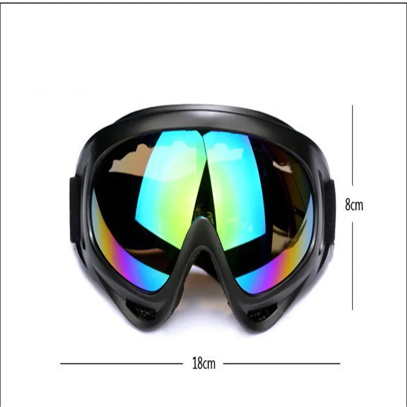 1 шт. зимние лыжные очки ветрозащитные уличные спортивные солнцезащитные UV400