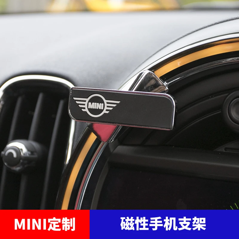 Магнитный автомобильный держатель для телефона универсальный подставка MINI COOPER