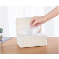 dust proof mask dispenser storage box wet tissue box seal baby wipes dispenser holder desktop seal box household with lid