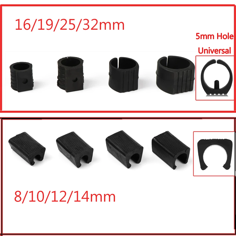 10 шт. U образная подкладка для ножек стула нескользящий зажим трубы демпфер