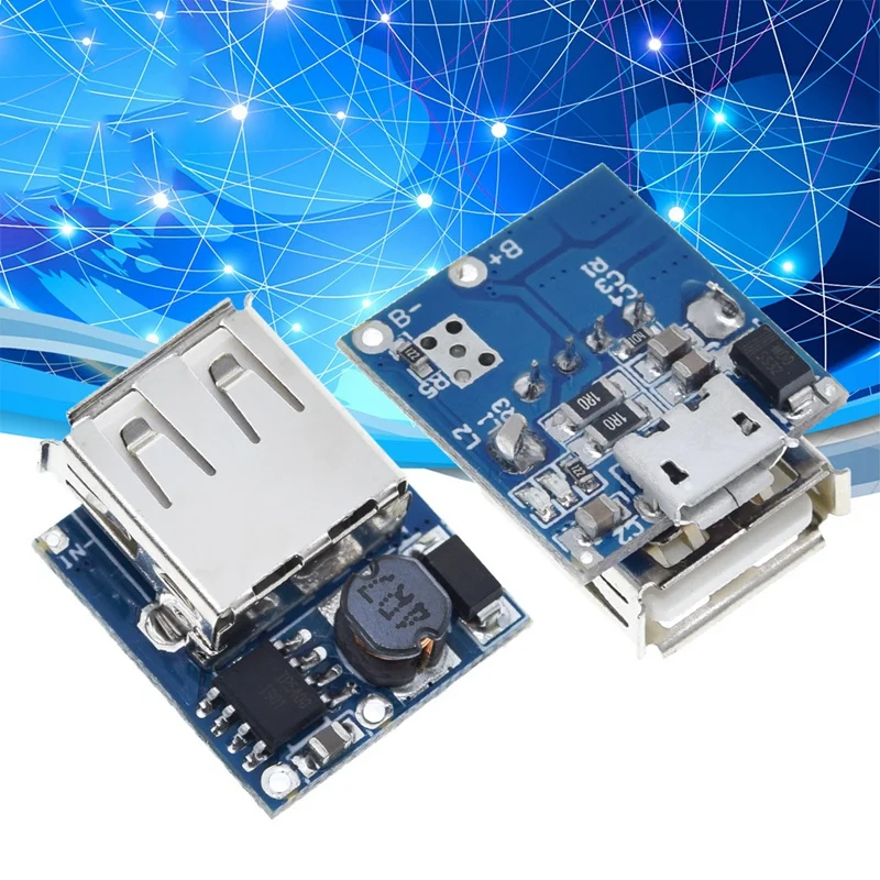 5 В литиевая батарея зарядное устройство повышающая защита плата Boost модуль