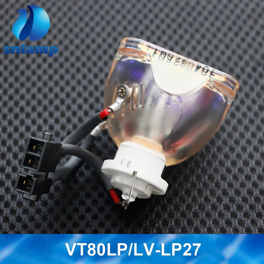 

Original VT80LP LV-LP27 Projector Lamp / Bulb For NEC VT48 VT48+ VT48G VT49 VT49+ VT49G VT57 VT57G VT58BE VT58 VT59 For Canon