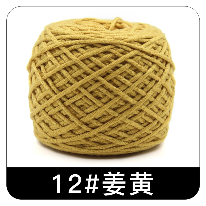New 12 200 г 16 прядей из Кореи, хлопок, шерсть для ручного вязания, пряжа для вязания крючком, пряжа для вязания, ручная вязка, линия кроше для малышей zl3 - Цвет: New 12