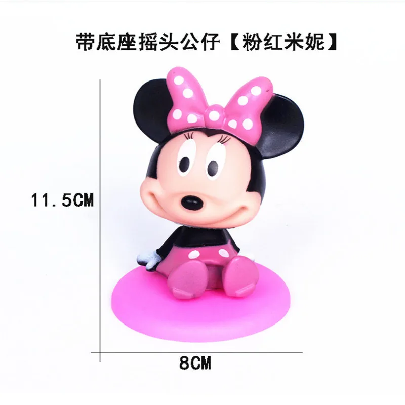 3 шт. Disney Микки Мышь Минни фигурка героя игрушки Фигурки ПВХ Модель Коллекция для