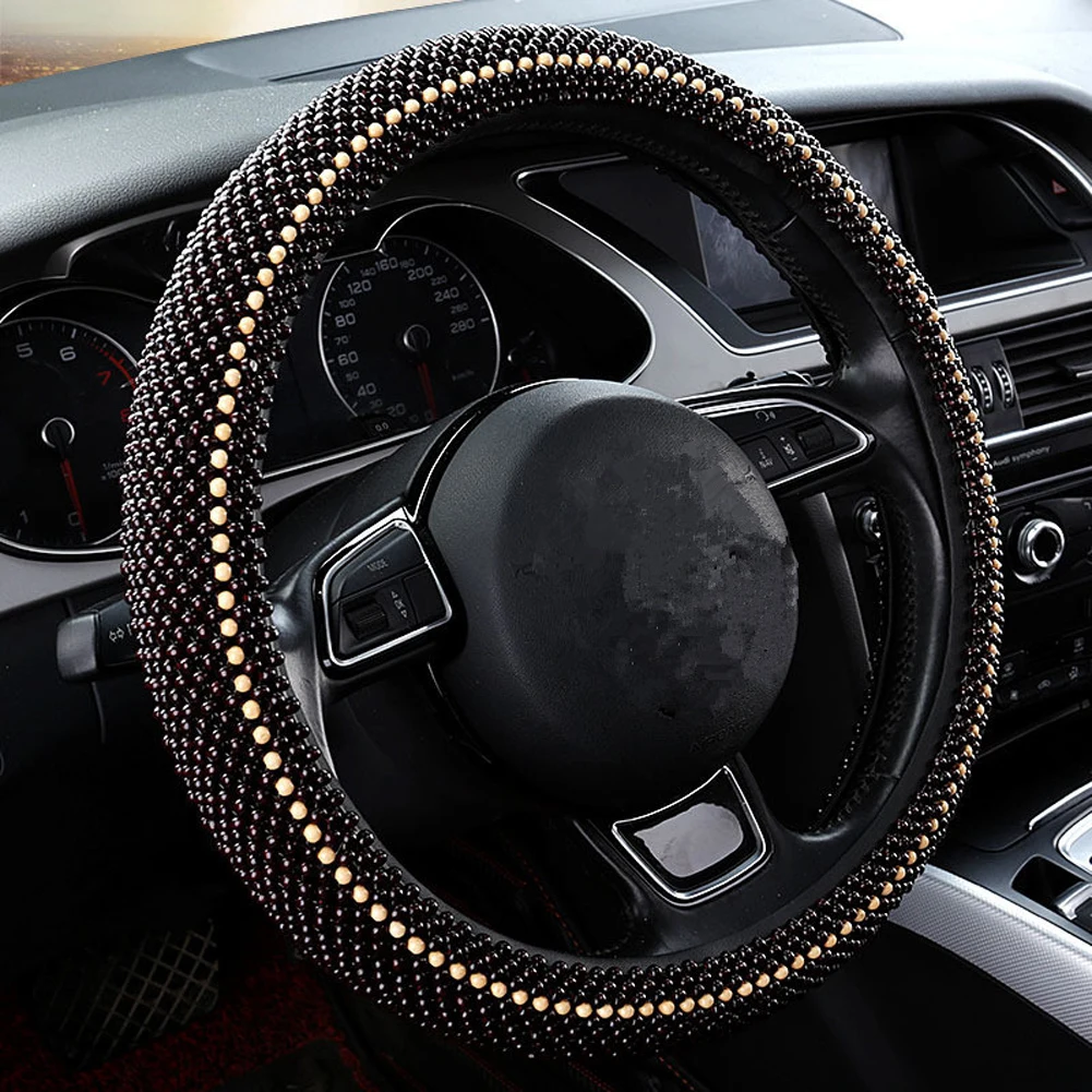 Универсальные Нескользящие дышащие Чехлы для руля 38 см|Чехлы на руль| |