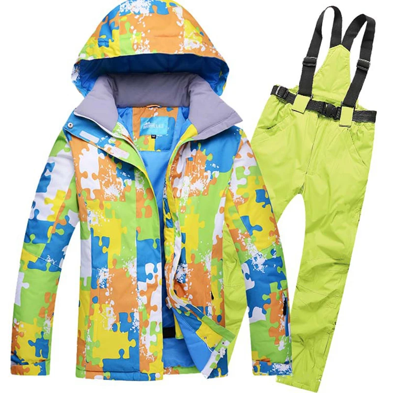 Лыжный костюм Зима 2019 Спорт на открытом воздухе сноуборд одежда мужская