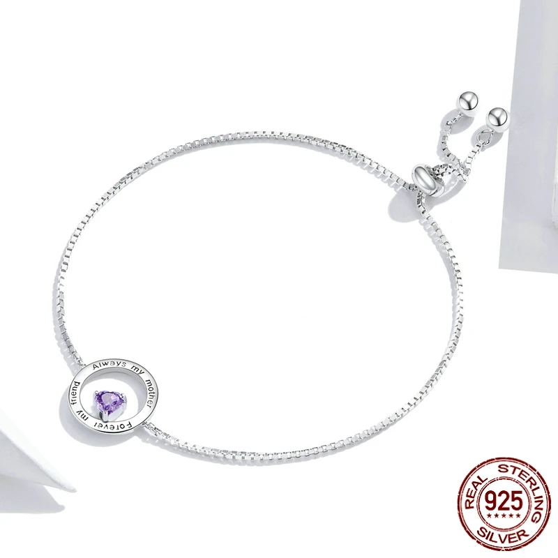 Женский браслет цепочка с котом и сердцем из серебра 100% пробы|Цепочки браслеты| |