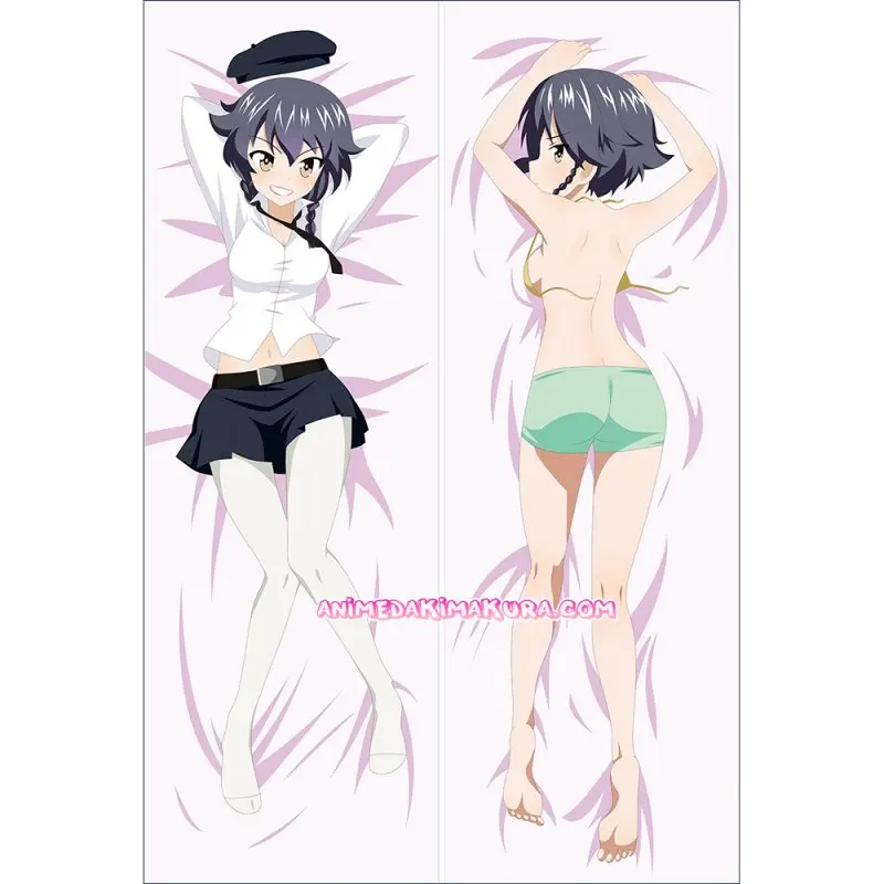 

Girls und Panzer Dakimakura Pepperoni Body Pillow Case Pillow Cover 50x160cm