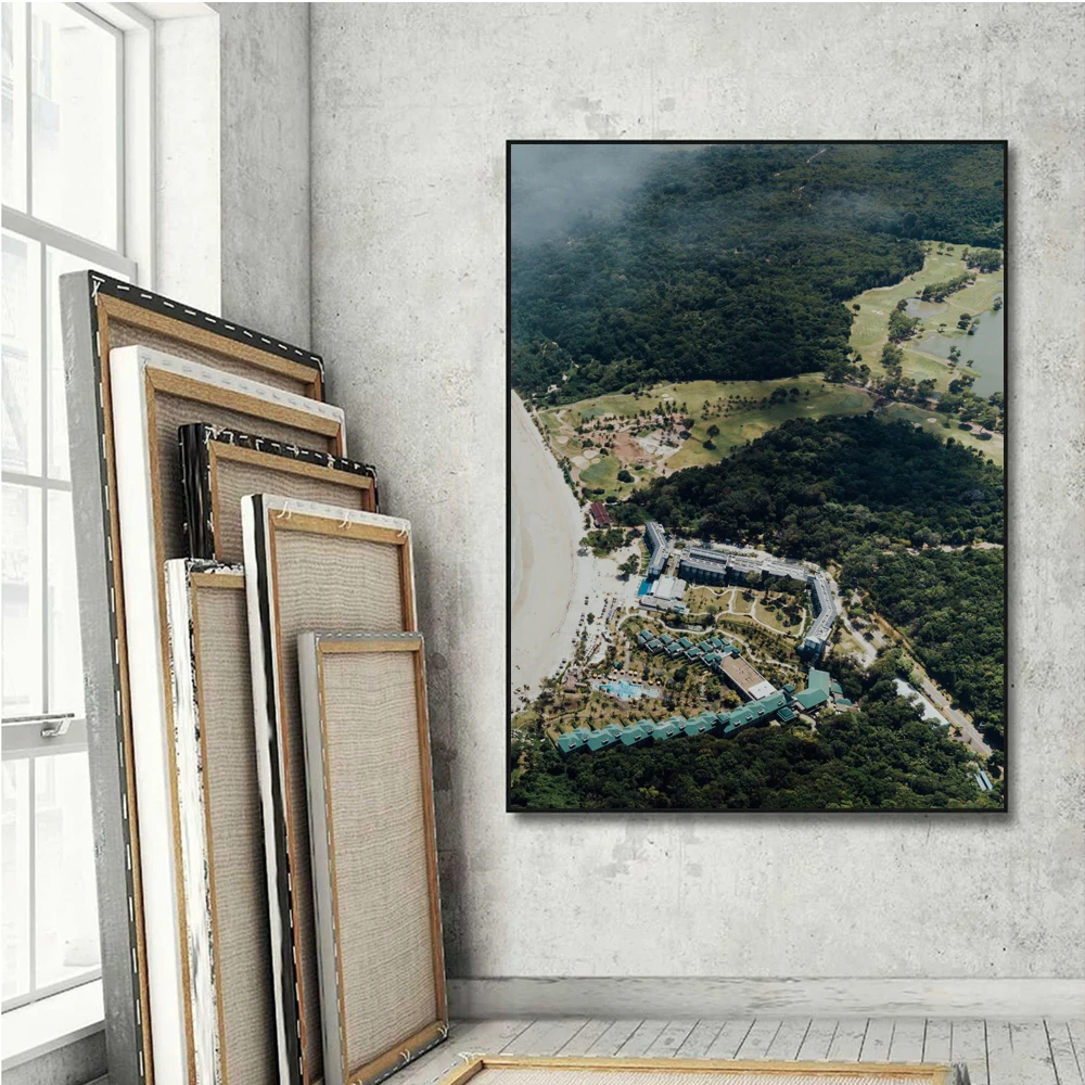 

Decorations for Room Abstract Garden For Outside Islamic Wall Art HD Anime Poster Home Decorative Painting Room Decoration
