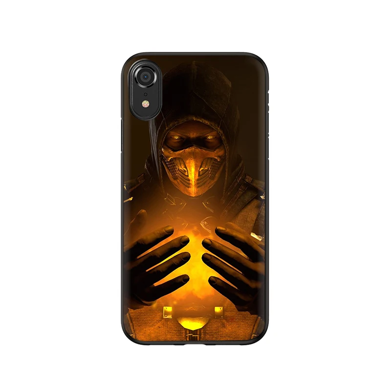 B7 Силиконовый чехол для телефона EWAU mmoral Kombat для iPhone 5 5S SE 6 6s 7 8 Plus X XR XS 11 Pro Max - Цвет: B7