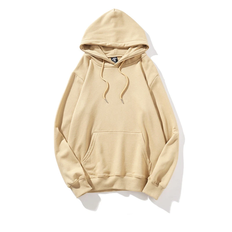 Мужская однотонная толстовка BOLUBAO с капюшоном