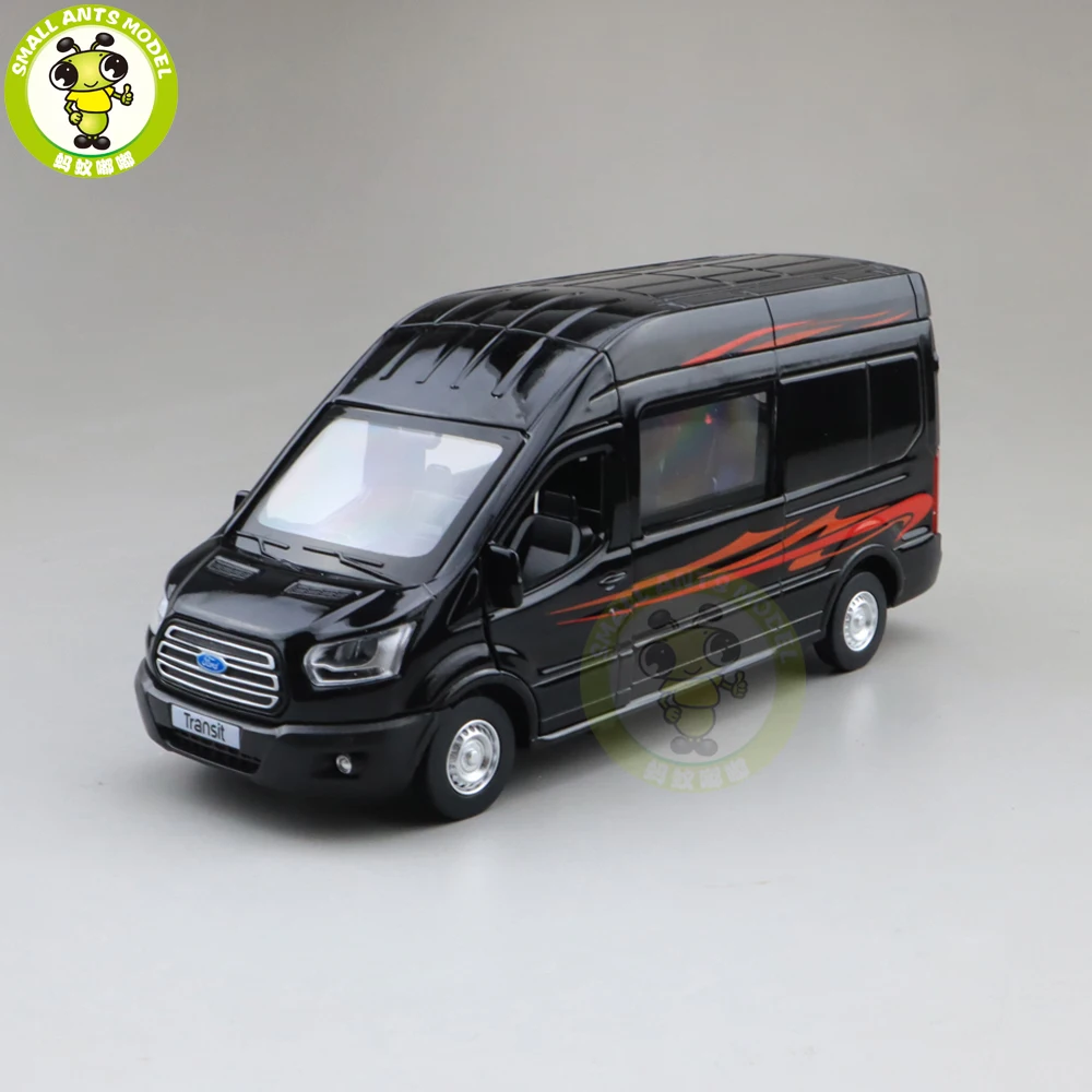 1/35 Ford Transit Van Cargo MPV литая модель автомобиля игрушки для детей Подарки для мальчиков и девочек