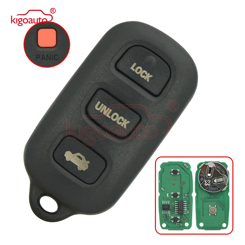 GQ43VT14T дистанционный ключ 315 МГц для Toyota key Camry Solara Corolla Sienna Matrix автомобильный брелок 1998 1999 2000 2001 2002 2003 kigoauto