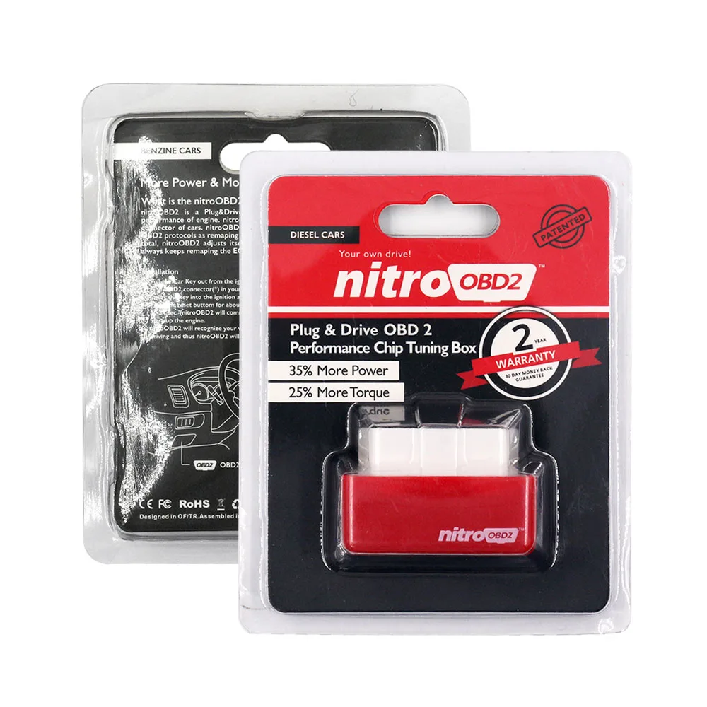 2020 15% экономия топлива Nitro obd 2 Ecoobd2 ECU чип тюнинг бокс больше мощности для бензина