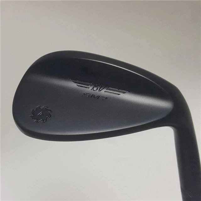 Черный цвет SM7 Гольф Клин Vokey Дизайн 48 50 52 54 56 58 60 62 градусов SM7 Гольф клуб песок lob гольф клинья с валом головной убор