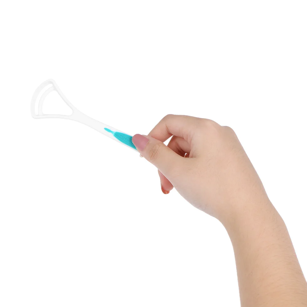 

2 Pcs Tongue Scraper Oral Tongue Cleaner Mouth Tongue Cleaning Brush Fresh Breath Maker Oral Hygiene Care Brush