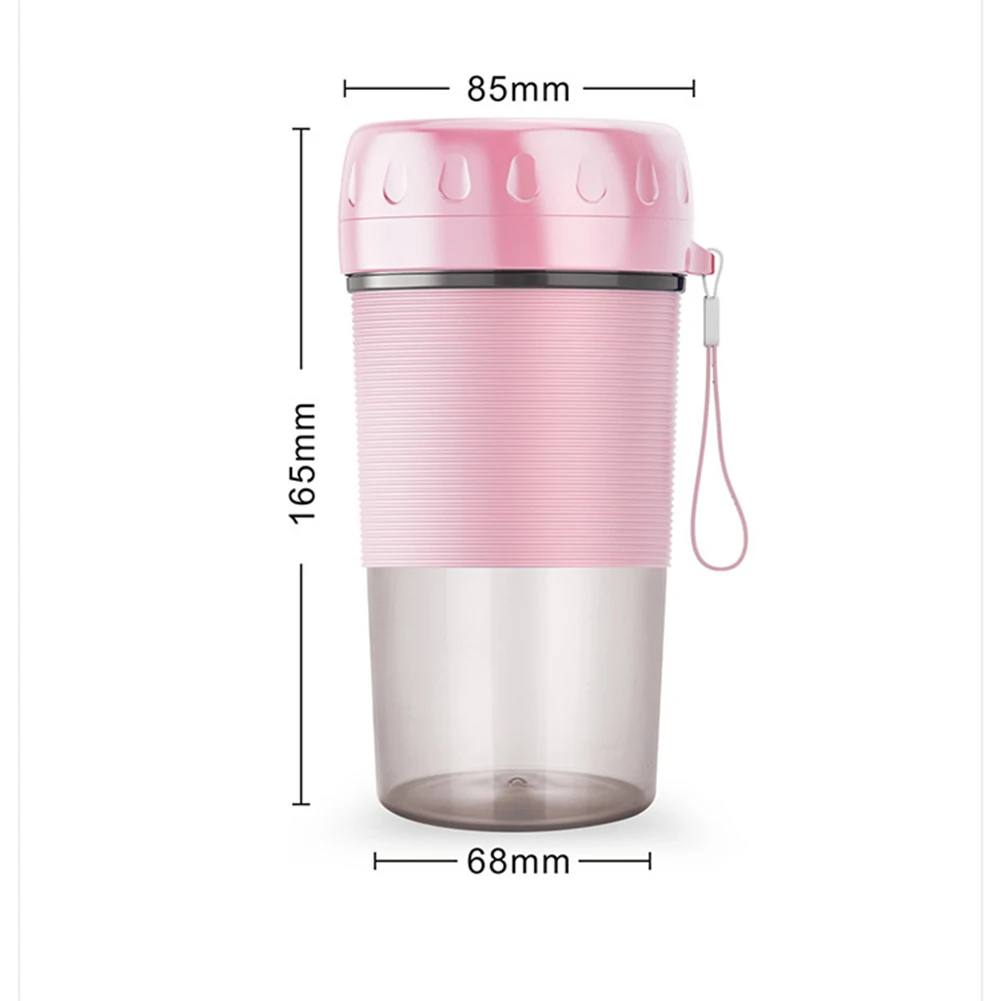

Portable Personal Blender Cordless Smoothies Mini Blender Juice Mixer, 300ml USB Rechargeable