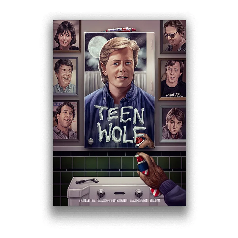 Teen Wolf White Coated Paper Prints High Definition Clear Image Livingroom Bedroom Bar Decoration Home Art Brand |