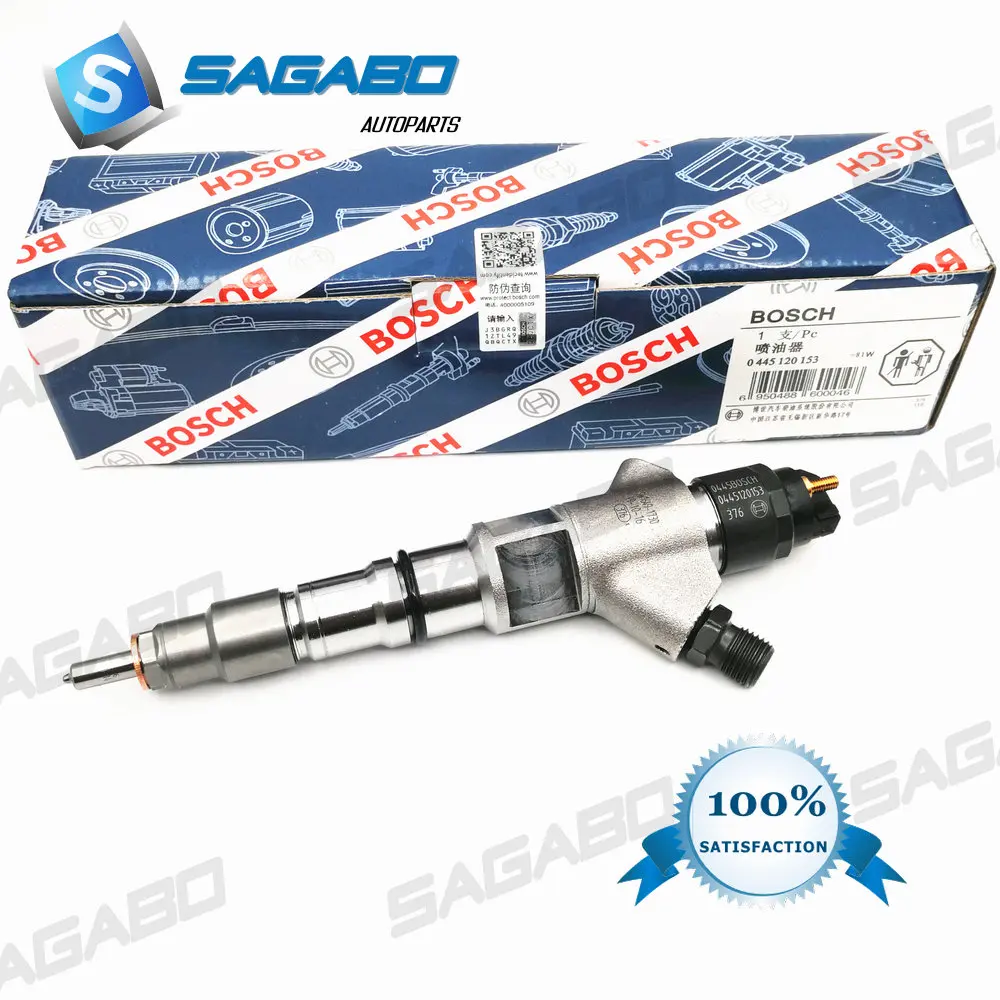 Оригинальный новый топливный инжектор с общей топливной магистралью 0445120153