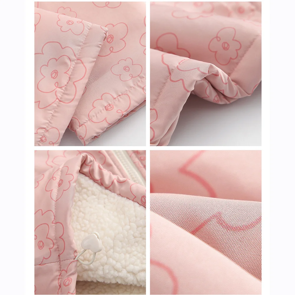 Covrlge Men's Jacket Both Sides Wearable Plush Men coat Design Sense Trend Couples Oversize Winter Coat Streetwear MWJ249