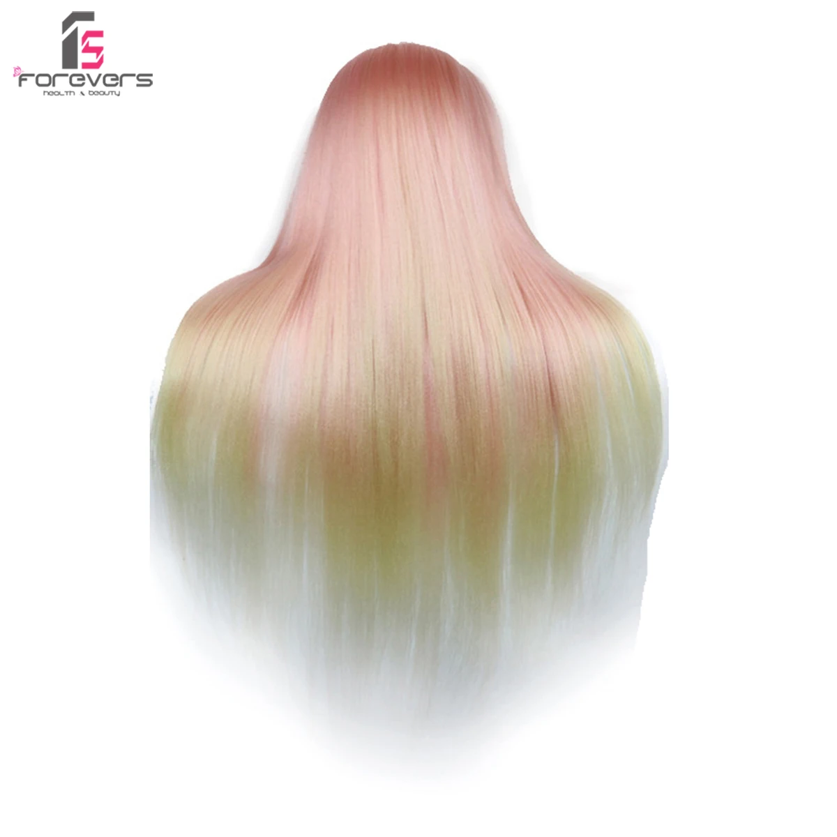 Манекен для волос 100% цвет белый розовый + свободный зажим|Уход за косичками| |