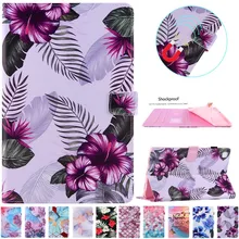 For Huawei MatePad T10s Case Cute Marble Flower Painted Tablet Cover for Huawei MatePad Mate Pad T 10  T 10s Case AGS3-L09 W09