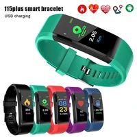 men women bracelet colorful screen smart watch heart rate monitor blood pressure fitness tracker waterproof smartwatch for sport